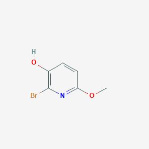 2-Bromo-6-methoxypyridin-3-ol chemical structure (CAS 1379338-36-9)