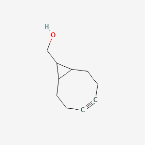 Bicyclo[6.1.0]non-4-yn-9-ylmethanol chemical structure (CAS 1379662-52-8)