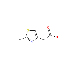 2-(2-Methylthiazol-4-yl)acetic acid chemical structure (CAS 13797-62-1)