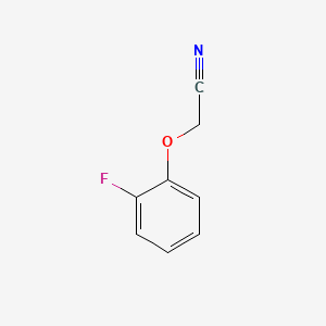 2-Fluorophenoxyacetonitrile chemical structure (CAS 137988-23-9)
