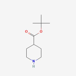 tert-Butyl piperidine-4-carboxylate chemical structure (CAS 138007-24-6)