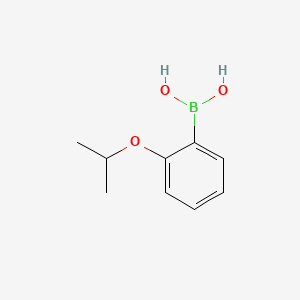 (2-Isopropoxyphenyl)boronic acid chemical structure (CAS 138008-97-6)