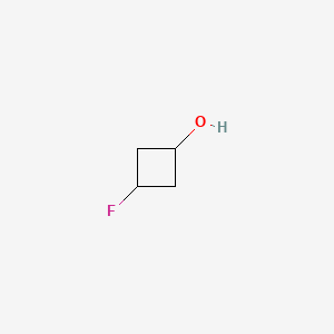 3-Fluorocyclobutanol chemical structure (CAS 1380170-67-1)