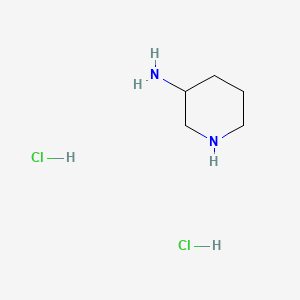 Piperidin-3-amine dihydrochloride chemical structure (CAS 138060-07-8)