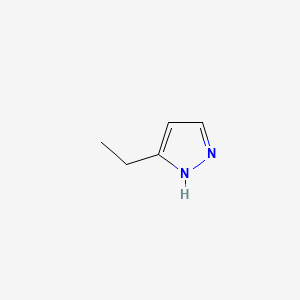 3-Ethyl-1H-pyrazole chemical structure (CAS 13808-71-4)