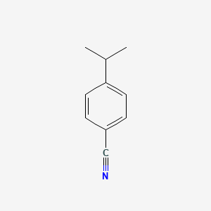 4-Isopropylbenzonitrile chemical structure (CAS 13816-33-6)