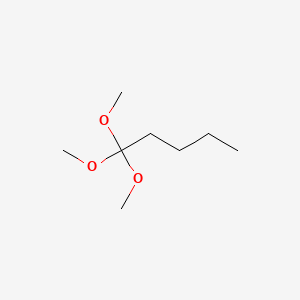 Trimethyl Orthovalerate chemical structure (CAS 13820-09-2)