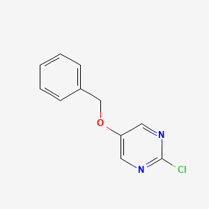 5-(Benzyloxy)-2-chloropyrimidine chemical structure (CAS 138274-14-3)