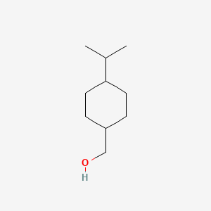 (cis-4-Isopropylcyclohexyl)methanol chemical structure (CAS 13828-37-0)