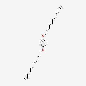 1,4-Bis(10-undecenyloxy)benzene chemical structure (CAS 138551-10-7)
