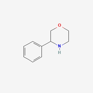 3-Phenylmorpholine chemical structure (CAS 138713-44-7)