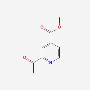 Methyl 2-acetylisonicotinate chemical structure (CAS 138715-82-9)