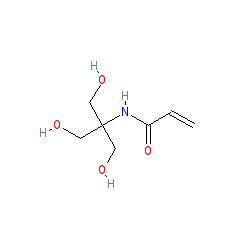 N-(1,3-Dihydroxy-2-(hydroxymethyl)propan-2-yl)acrylamide chemical structure (CAS 13880-05-2)