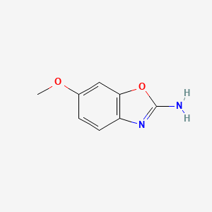 6-Methoxyl-2-aminobenzoxazol chemical structure (CAS 13895-08-4)