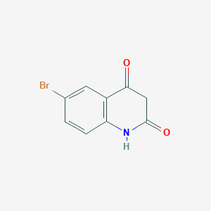 6-Bromoquinoline-2,4(1H,3H)-dione chemical structure (CAS 138964-51-9)
