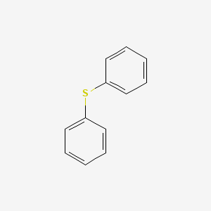 Diphenylsulfane chemical structure (CAS 139-66-2)