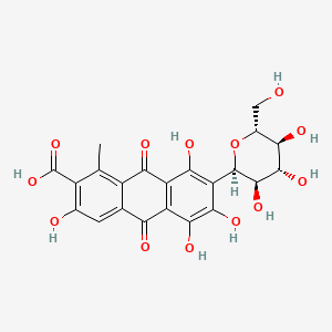 Carmine chemical structure (CAS 1390-65-4)
