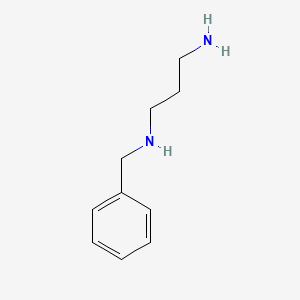 N1-Benzylpropane-1,3-diamine chemical structure (CAS 13910-48-0)