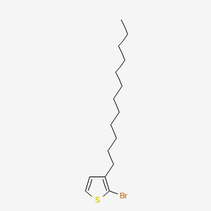 2-Bromo-3-dodecylthiophene chemical structure (CAS 139100-06-4)