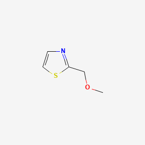 2-(Methoxymethyl)thiazole chemical structure (CAS 139130-53-3)