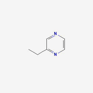 2-Ethylpyrazine chemical structure (CAS 13925-00-3)