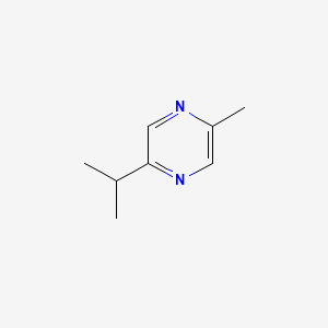 2-Isopropyl-5-methylpyrazine chemical structure (CAS 13925-05-8)