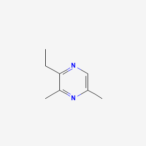 2-Ethyl-3,5-dimethylpyrazine chemical structure (CAS 13925-07-0)