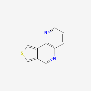 Thieno[3,4-c][1,5]naphthyridine chemical structure (CAS 139268-19-2)