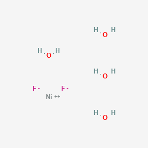 Nickel(ii)fluoridetetrahydrate chemical structure (CAS 13940-83-5)