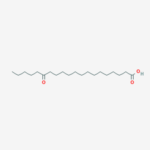 15-Oxoicosanoic acid chemical structure (CAS 139401-22-2)