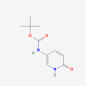 tert-Butyl (6-oxo-1,6-dihydropyridin-3-yl)carbamate chemical structure (CAS 1394935-52-4)
