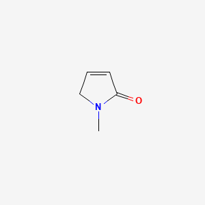 1-Methyl-1H-pyrrol-2(5H)-one chemical structure (CAS 13950-21-5)