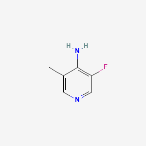 3-Fluoro-5-methylpyridin-4-amine chemical structure (CAS 13958-85-5)