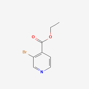 Ethyl 3-bromoisonicotinate chemical structure (CAS 13959-01-8)