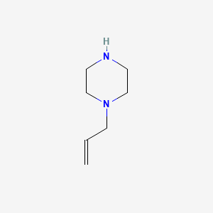 1-Allylpiperazine chemical structure (CAS 13961-36-9)