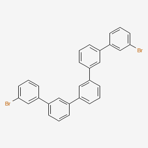 3,3''''-Dibromo-1,1':3',1'':3'',1''':3''',1''''-quinquephenyl chemical structure (CAS 13975-06-9)