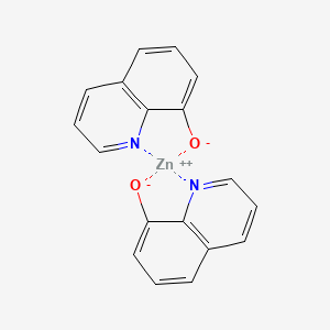 Zinc 8-hydroxyquinolinate chemical structure (CAS 13978-85-3)