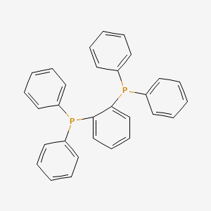 1,2-Bis(diphenylphosphino)benzene chemical structure (CAS 13991-08-7)