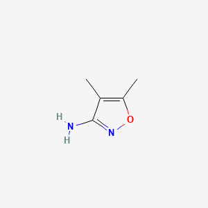 3-Amino-4,5-dimethylisoxazole chemical structure (CAS 13999-39-8)