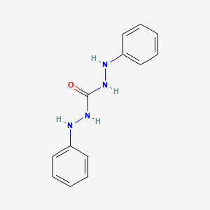 1,5-Diphenylcarbohydrazide chemical structure (CAS 140-22-7)