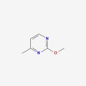 2-Methoxy-4-methylpyrimidine chemical structure (CAS 14001-60-6)