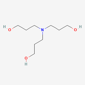 3,3',3''-Nitrilotris(propan-1-ol) chemical structure (CAS 14002-34-7)