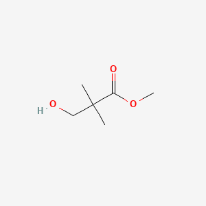 Methyl 3-hydroxy-2,2-dimethylpropanoate chemical structure (CAS 14002-80-3)