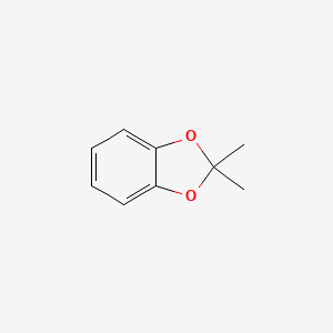 2,2-Dimethylbenzo[d][1,3]dioxole chemical structure (CAS 14005-14-2)