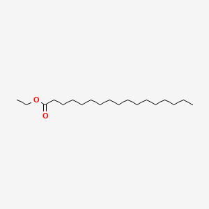 Ethyl heptadecanoate chemical structure (CAS 14010-23-2)
