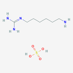 1-(6-Aminohexyl)guanidine sulfate chemical structure (CAS 1401846-54-5)