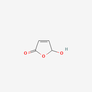 5-Hydroxyfuran-2(5H)-one chemical structure (CAS 14032-66-7)