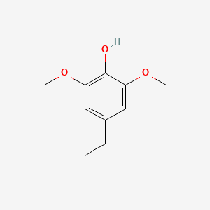 4-Ethyl-2,6-dimethoxyphenol chemical structure (CAS 14059-92-8)