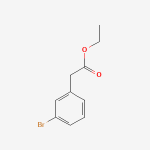 Ethyl 2-(3-bromophenyl)acetate chemical structure (CAS 14062-30-7)