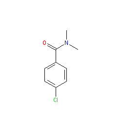 4-Chloro-N,N-dimethylbenzamide chemical structure (CAS 14062-80-7)